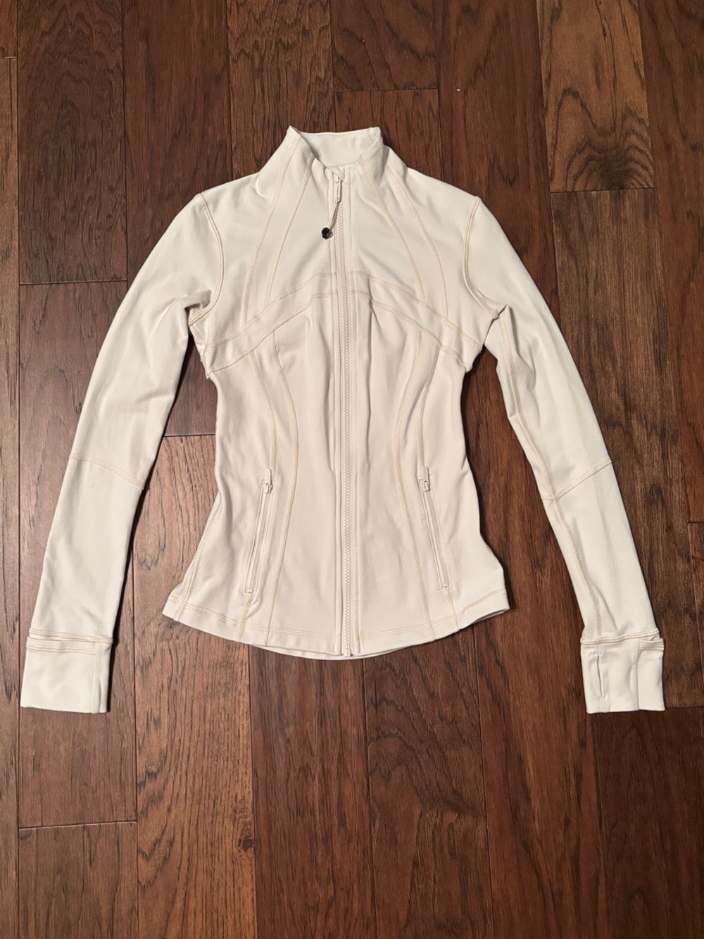 Lululemon Define Jacket Luon, White Opal, Size 2